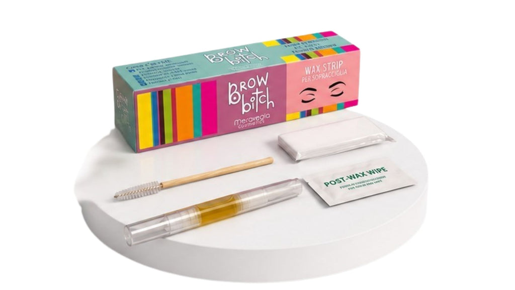 Brow Bitch – Kit Epilazione Sopracciglia e Baffetti di Precisione